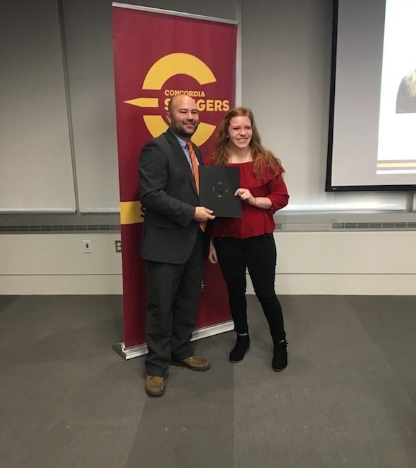 Two Concordia athletes claim Academic All-Canadian Honours