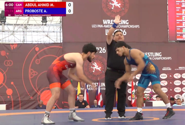 Results from the U23 Pan American Championships