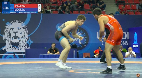 Alex Moore wins his wrestle-off for his chance to represent Canada at the 2021 Olympics!