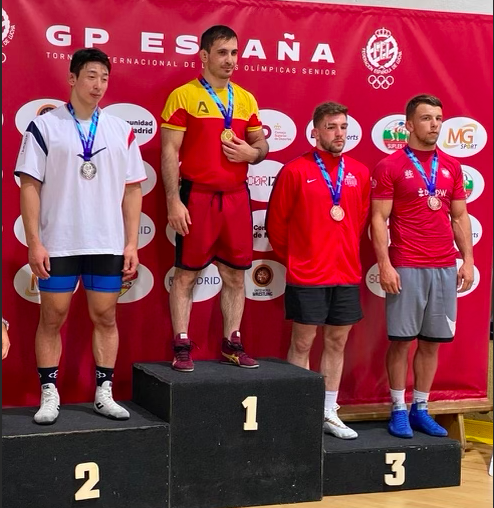 Alex Moore takes a Bronze Medal at the Spanish Grand Prix